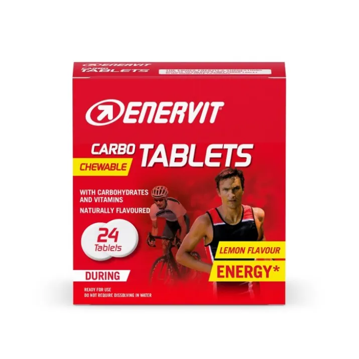 Carbo Tablets Limone Enervit 24 Tavolette