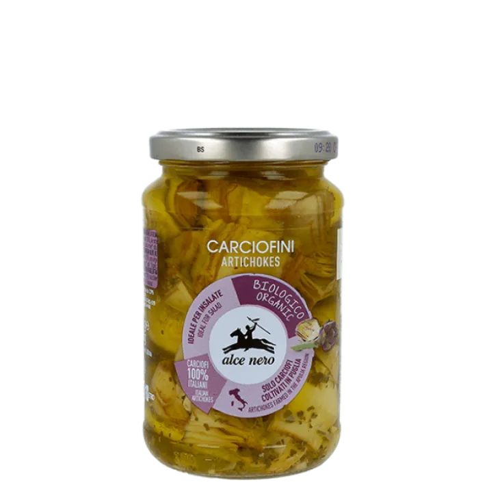 Carciofini Sott'Olio Biologici Alce Nero 330g