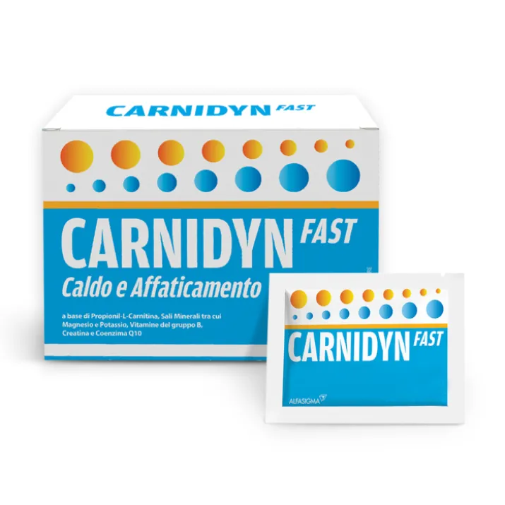 Carnidyn Fast Alfasigma 20 Bustine Arancia