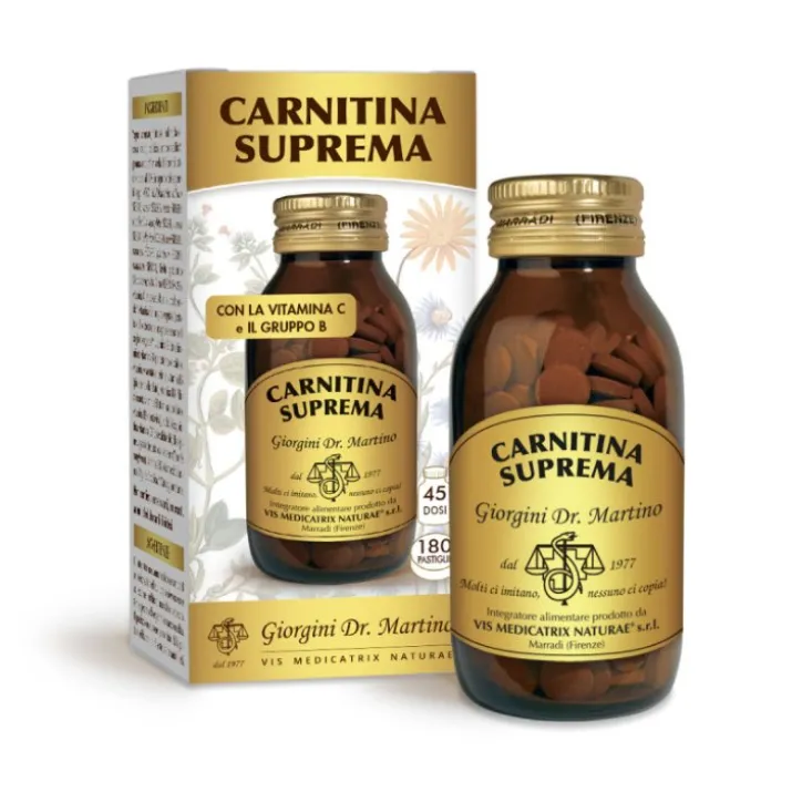 Carnitina Suprema Dr.Giorgini 180 Pastiglie