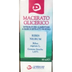 Cemon Ribes Nigrum Macerato Glicerico Integratore Alimentare 60ml