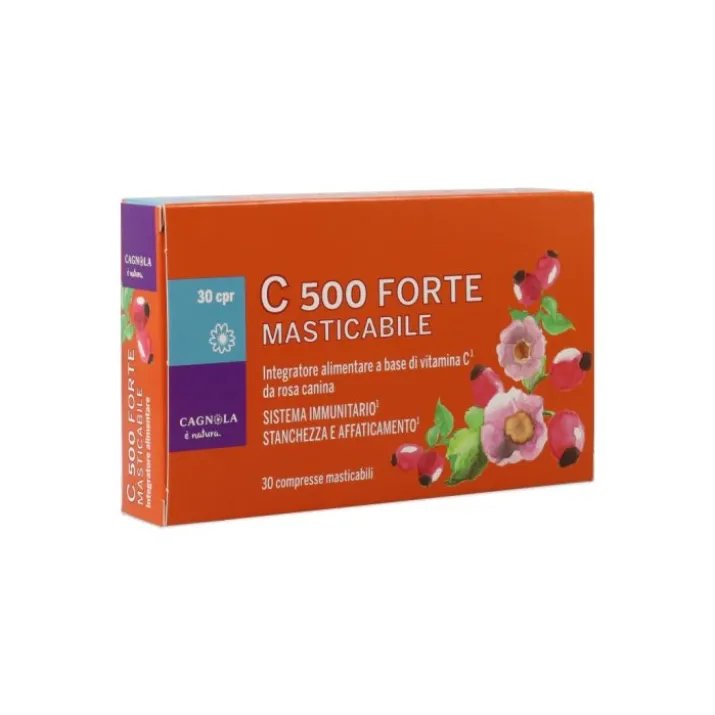 C500 Forte Masticabile Cagnola 30 Compresse