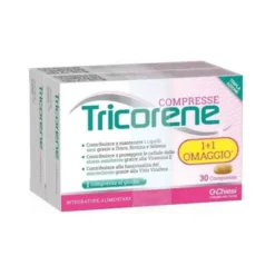 Chiesi Tricorene Capelli Integratore Alimentare Tripla Azione - 60 Compresse