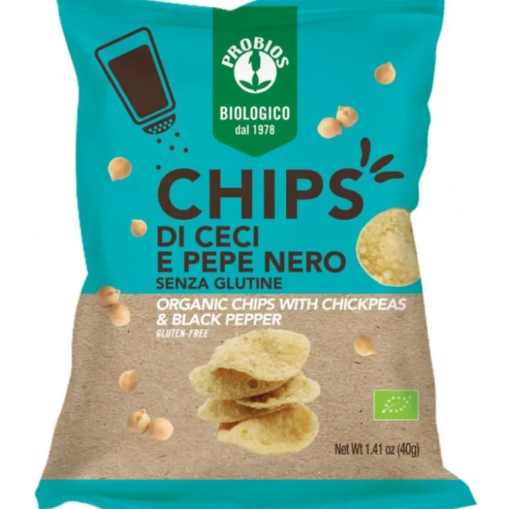 Chips Di Ceci E Pepe Nero Probios 40g