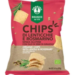 Chips Di Lenticchie E Rosmarino Probios 40g