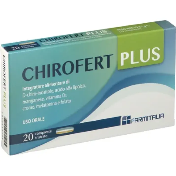 Chirofert Plus Farmitalia 20 Compresse