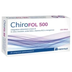 ChiroFOL 500 Farmitalia 20 Compresse Gastroresistenti