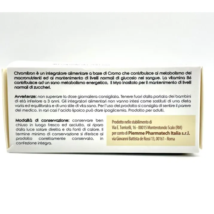 Chromitron Piemme Pharmatech 40 Capsule