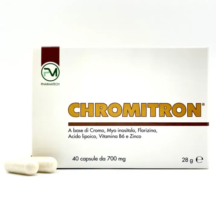 Chromitron Piemme Pharmatech 40 Capsule