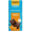 Cioccolato Fondente All'Arancia Senza Zuccheri Aggiunti Giusto 85g