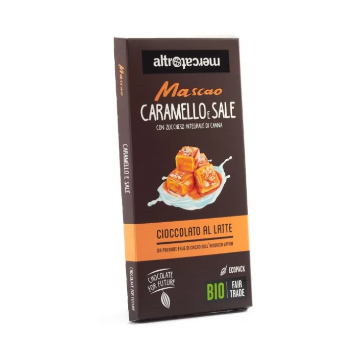 Cioccolato Mascao al Latte Caramello e Sale 80g