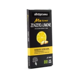 Cioccolato Mascao Fondente Zenzero e Limone 80g
