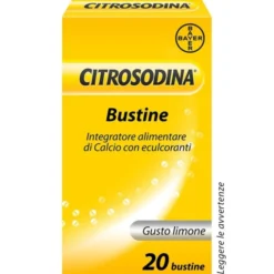 Citrosodina Effervescente Digestivo con Calcio al Limone 20 Bustine