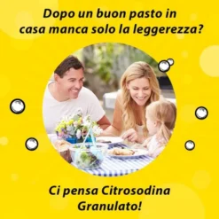 Citrosodina Granulato Effervescente Digestivo gusto Limone 150 gr