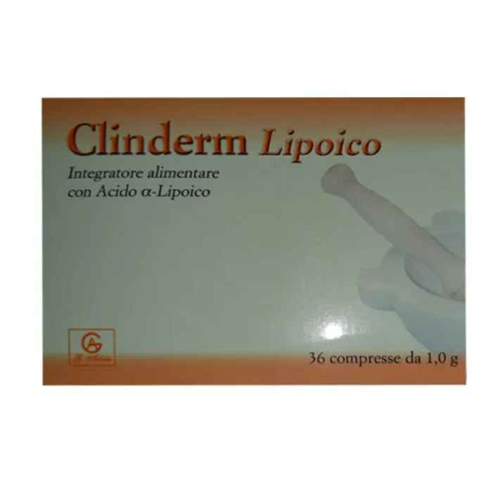 Clinderm Lipoico Abbate Gualtiero 36 Compresse
