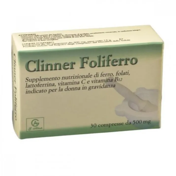 Clinner Foliferro 30 Compresse