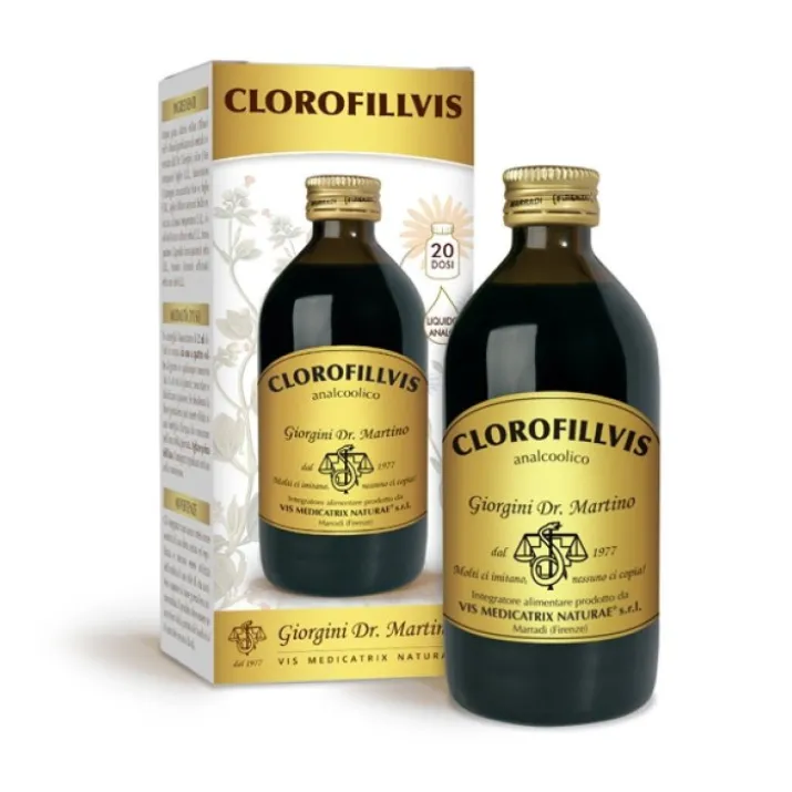 CLOROFILLVIS Liquido Analcolico Dr. Giorgini 200ml