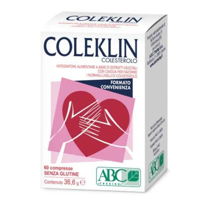 Coleklin Colesterolo ABC Trading 60 Compresse