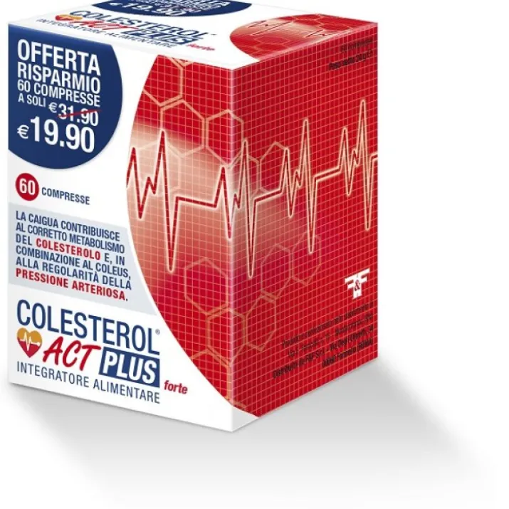 COLESTEROL ACT PLUS Forte 60 Compresse