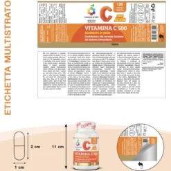 Colours of Life VITAMINA C 500 OPTIMA 120 Capsule