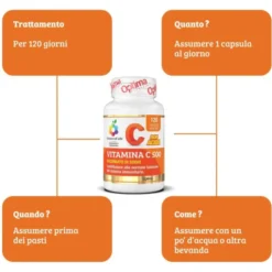 Colours of Life VITAMINA C 500 OPTIMA 120 Capsule