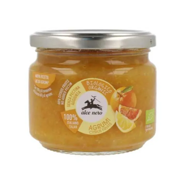 Composta Di Agrumi Biologica Alce Nero 270g