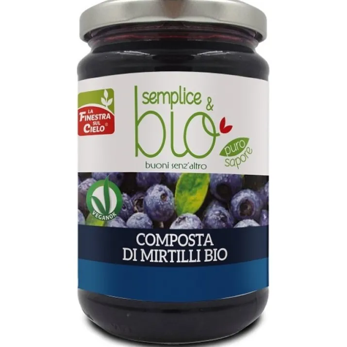 Composta Di Mirtilli Bio 320g