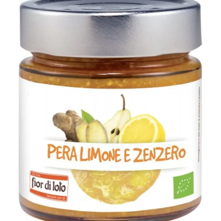 Composta Pere Limoni/zenz Bio 250g