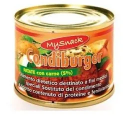 Condiburger Patate Con Carne My Snack 220g