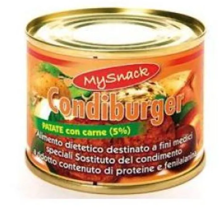 Condiburger Patate Con Carne My Snack 220g