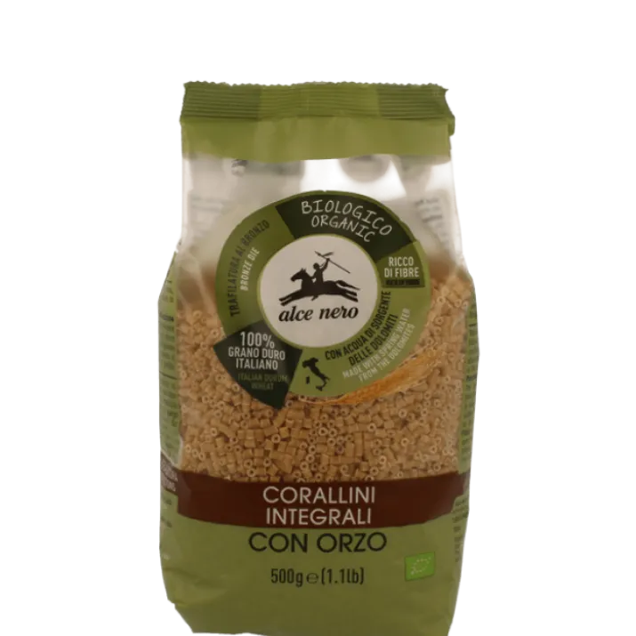 Corallini Integrali D'Orzo Biologici Alce Nero 500g