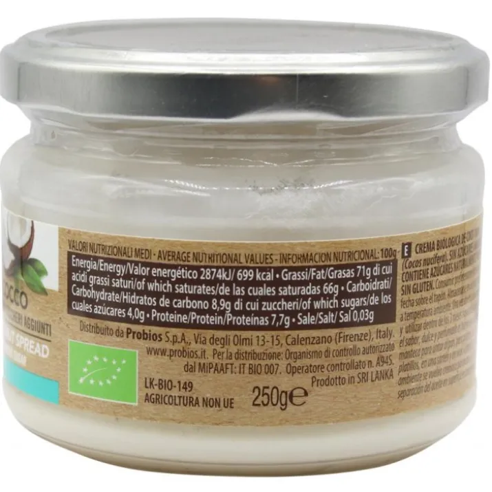 Crema Di Cocco Probios 250g