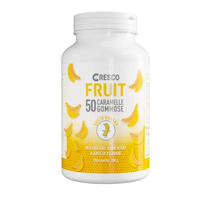 Cresco Fruit Gusto Banana 50 Caramelle Gommose