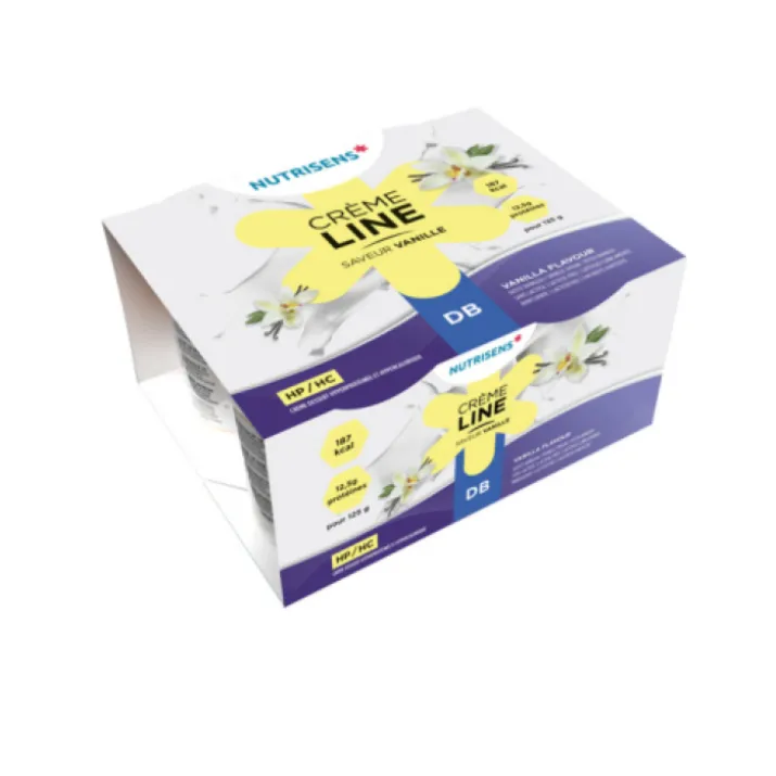 CrèmeLine DB Vaniglia Nutrisens 4X125g