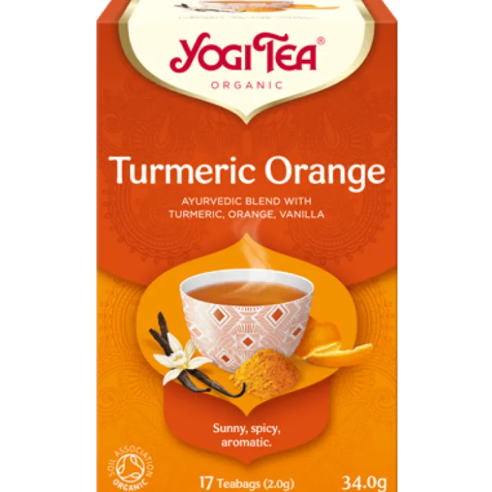 Curcuma Arancia Yogi Tea 17 Bustine Filtro