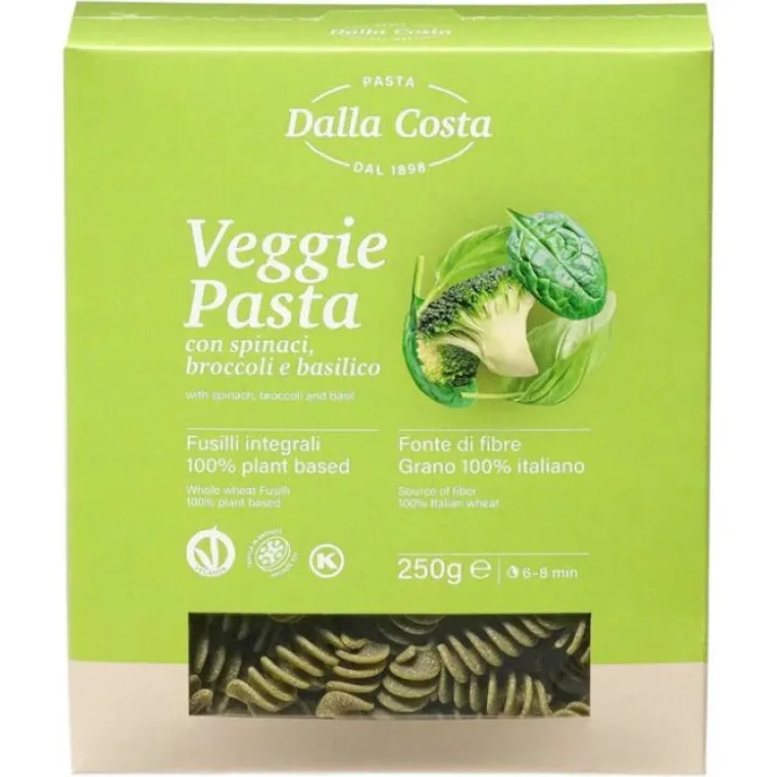 Dalla Costa Veggie Green Fusilli Spinaci Broccoli Basilico