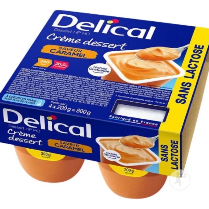 Delical Creme Crème Caramel Foodar 4x125g