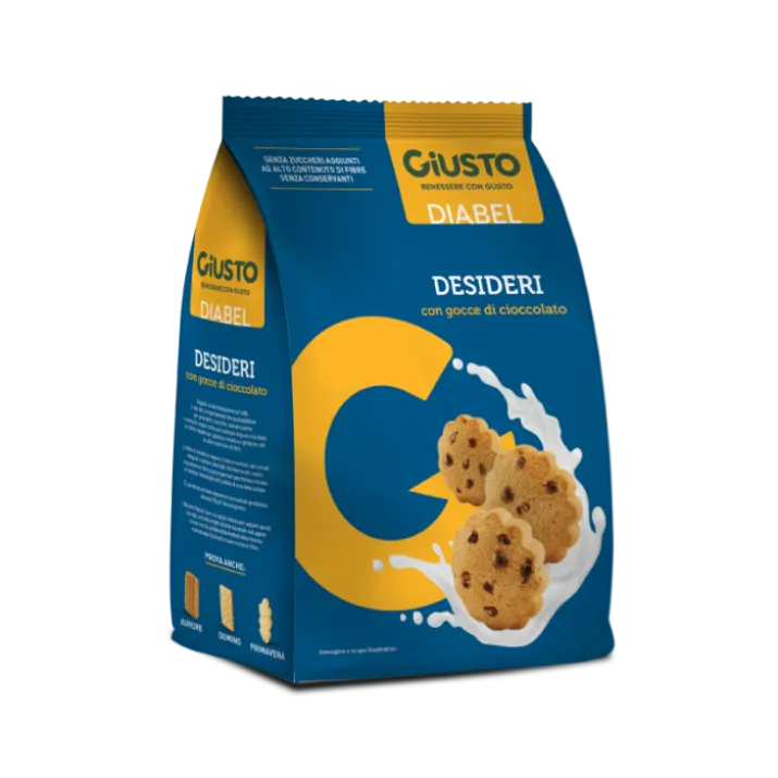 Desideri Gocce di Cioccolato Giusto Diabel 150g