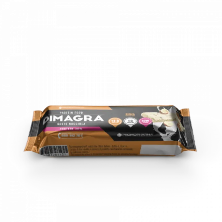 Dimagra® Protein Bar 30% Senza Copertura Nocciola PROMOPHARMA® 45g