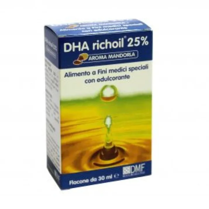 DMF Dha Richoil 25% Integratore Alimentare Gusto Mandorla 30ml