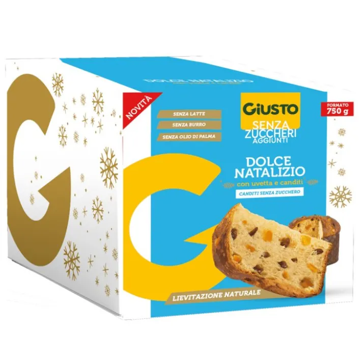 Dolce Natalizio Senza Zuccheri Giusto 750g