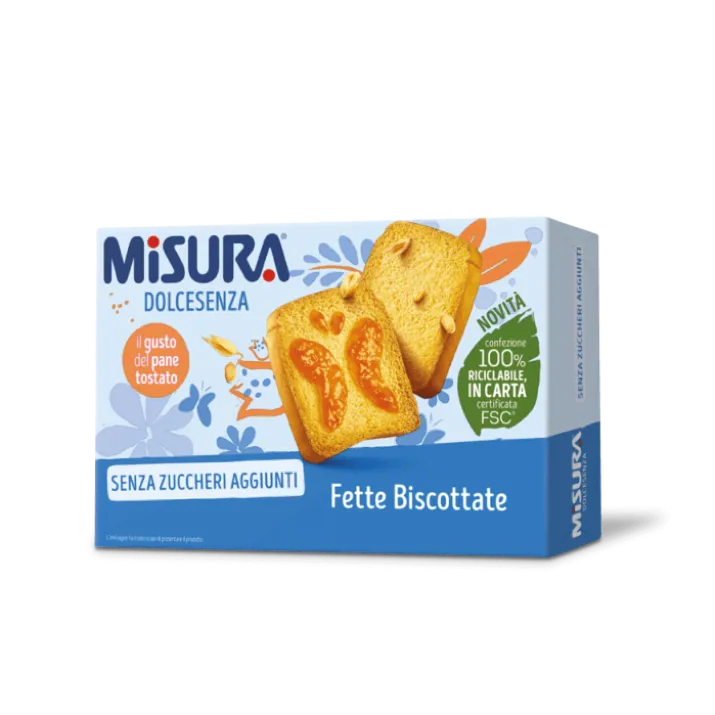Dolcesenza Fette Biscottate Misura 320g