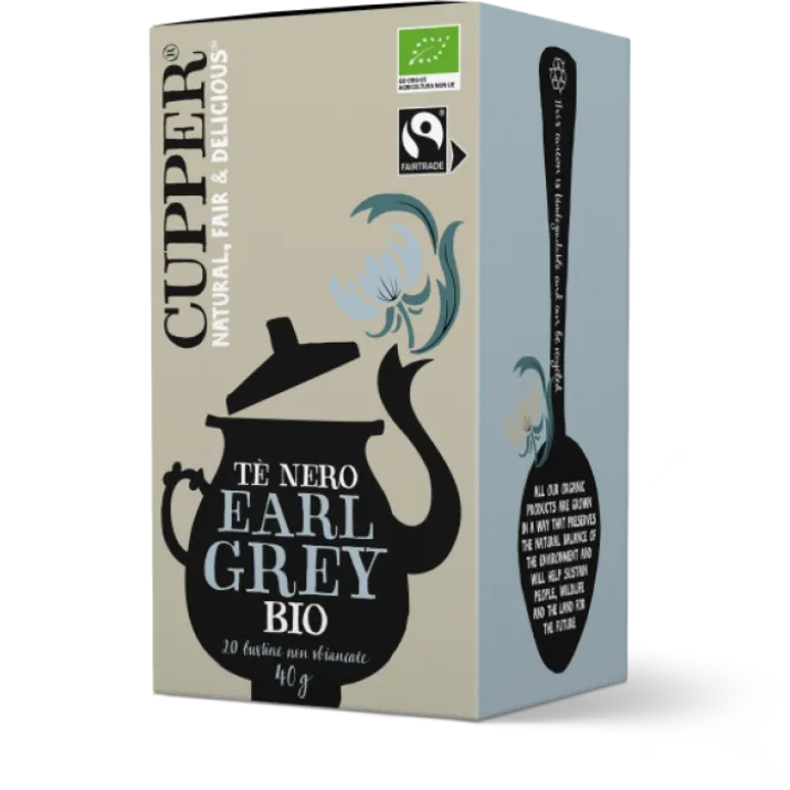 Earl Grey Tè nero Biologico Cupper® 40g