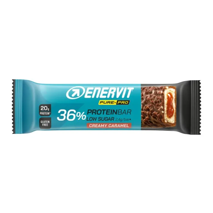 ENERVIT PP BAR 36% CARAMEL 55G