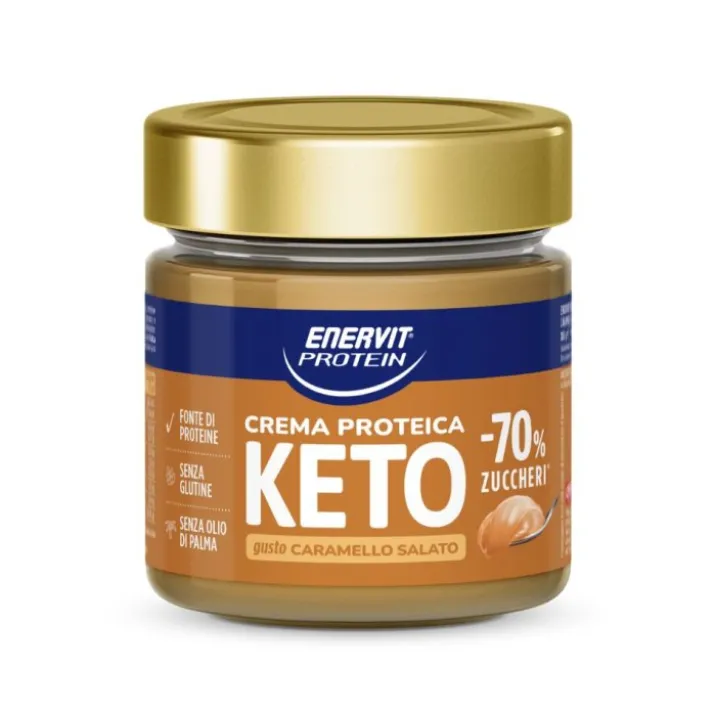 Enervit Protein Cream Keto Caramello Salato 180g