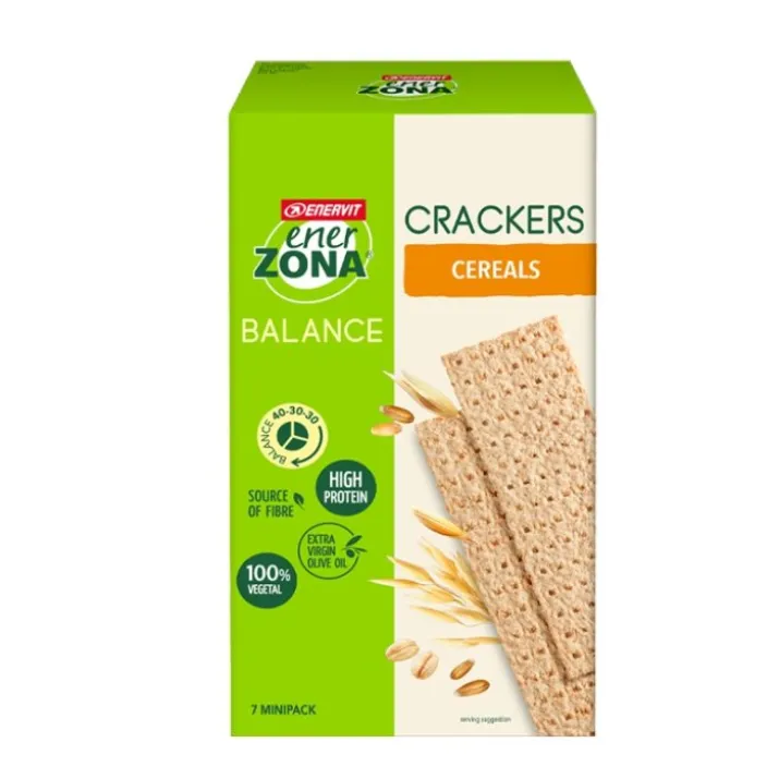 EnerZona Balance 40-30-30 Crackers Cereals Enervit 7 Minipack