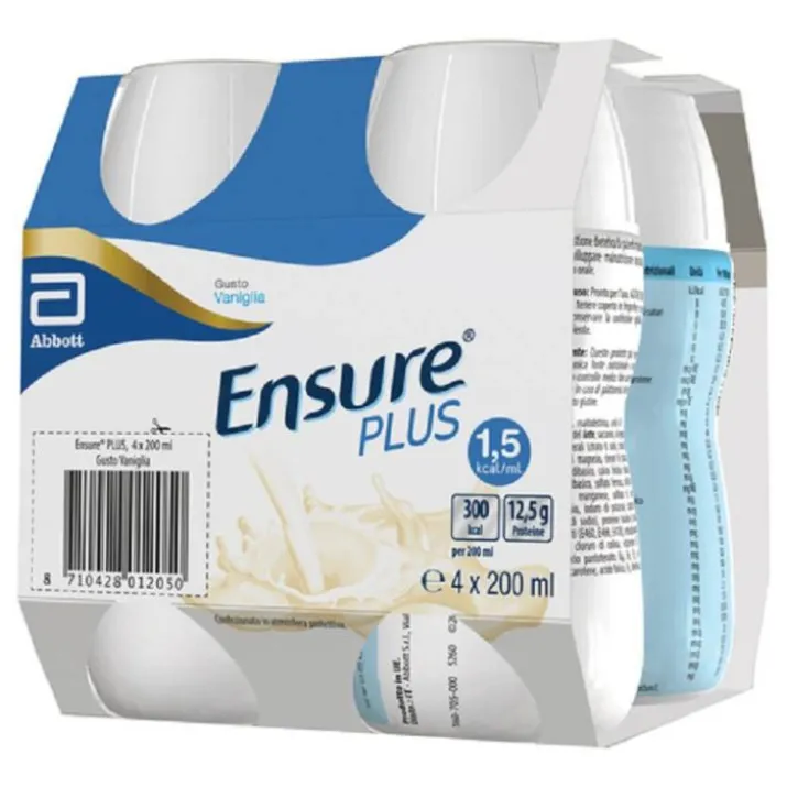 Ensure PLUS Vaniglia Abbott 4x200ml