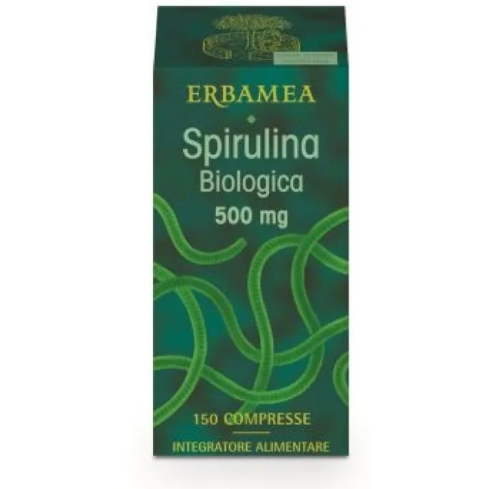 Erbamea Spirulina Biologica in Polvere, 500 g