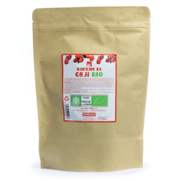 Erbavoglio Bacche Di Goji Bio Integratore Alimentare 100g