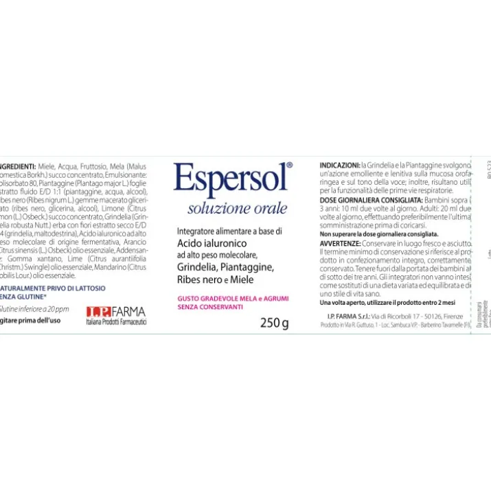 Espersol Soluxzione Orale 250ml